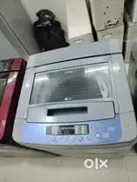 LG washing machine fully automatic top load with warranty good condit