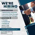 Hiring Sales & Relationship Managers