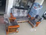 New luxury seesham wooden sofa set Best price