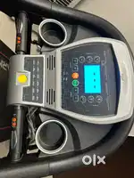 Home electronic treadmill with incline and Knee safety features