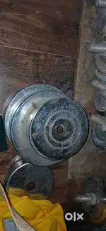 76kg weights with exercise bench 1 per kg 70-80rs negotiable