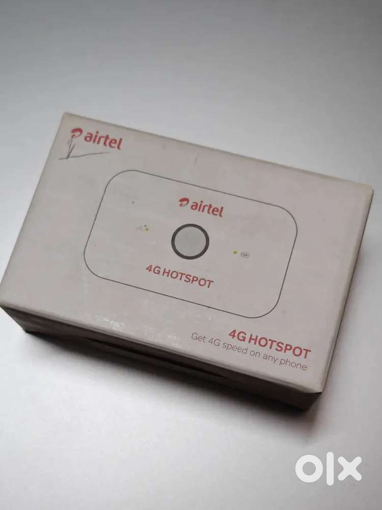 Extremely portable 4G Hotspot -Airtel 4G - Mint condition with
box !!!