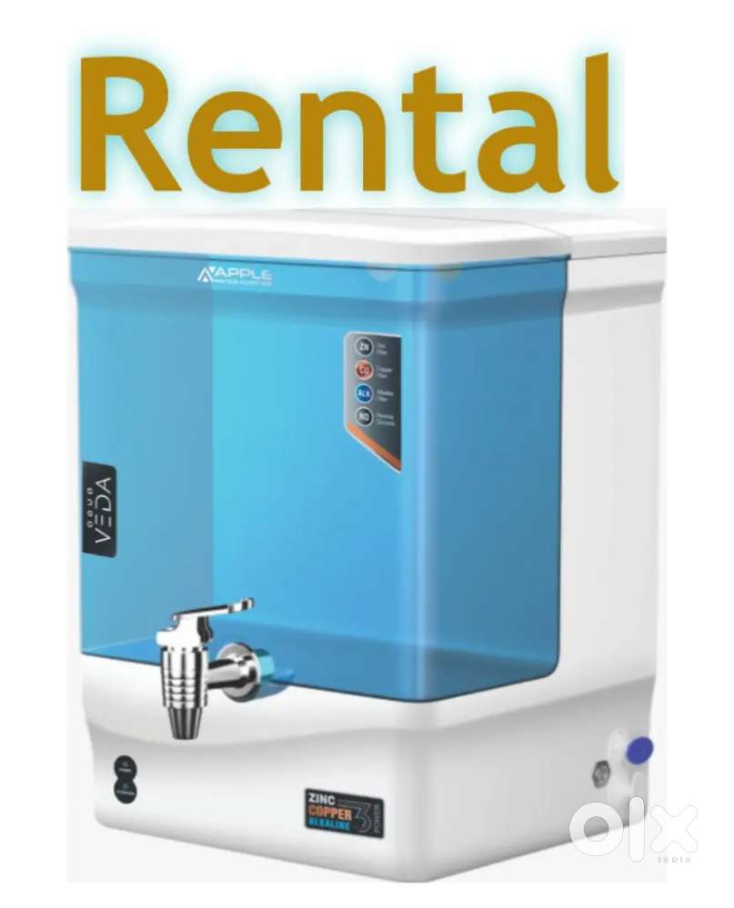 Water purifier available on rent