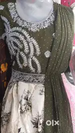 Saree model XL size new piece available