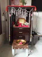Polished Jamun Wood Mandir