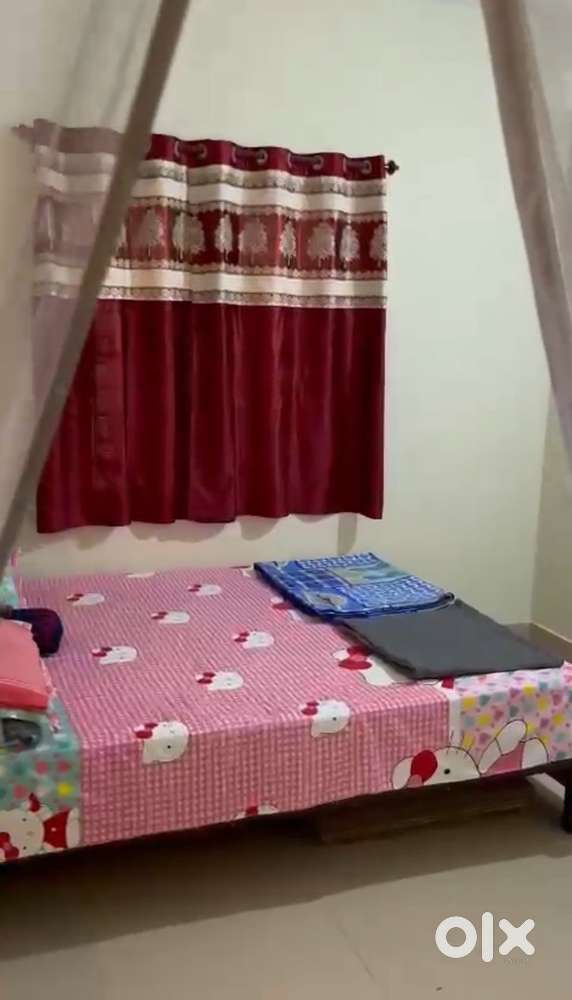 Semi furnished a beautiful view from 7th floor falt at reasonable Ren