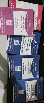 Bcom madras University books