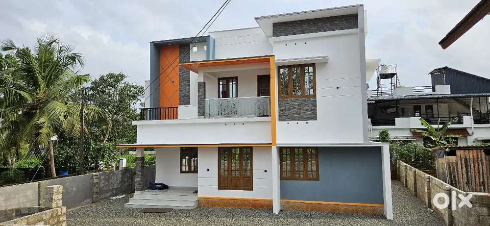 7 cent 1400 sqft 3bhk new house near Kollad  Nalkkavala  manipuzha 59L