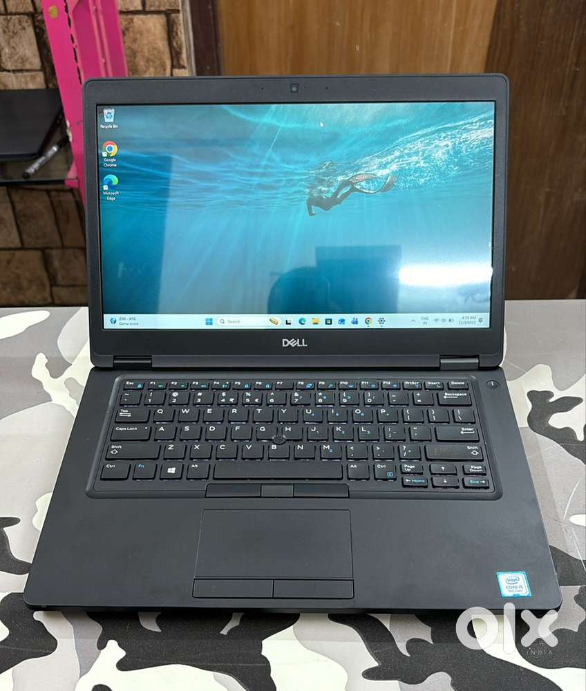 Dell i5 8th gen laptop for sell in just 15500 windows 11