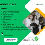 Hiring  office staff