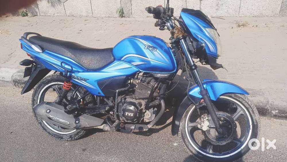 Tvs victor blue colour