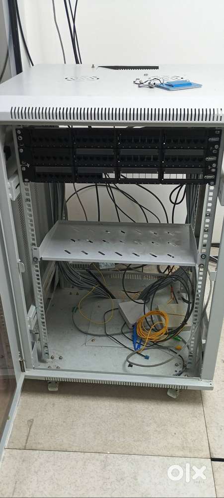 17 U network rack with tray for resale