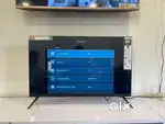 43 inch smart Android fremless 4k sup uhd led tv 30% down  payment pe