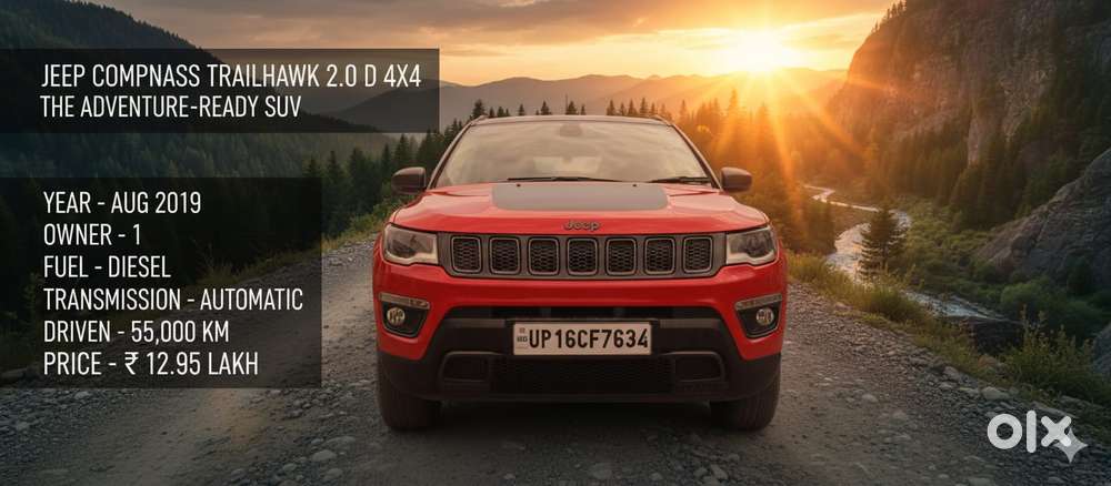 Jeep Compass 2.0 Longitude (O) Diesel 4X4, 2019, Diesel