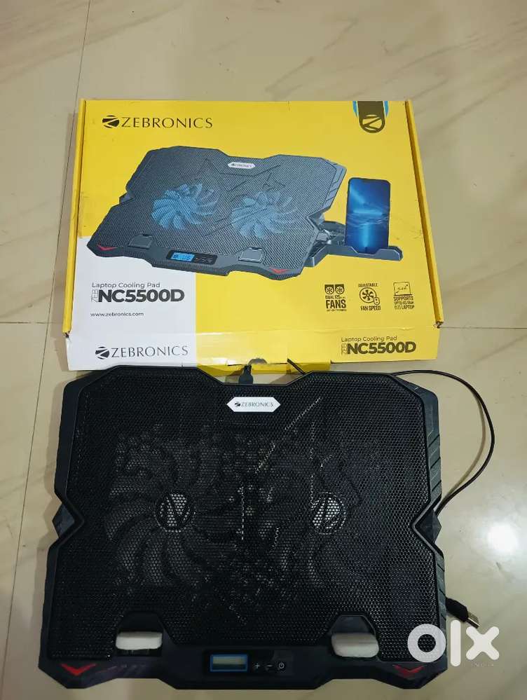 Laptop cooling pad with full box