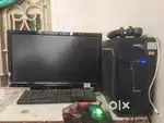 I5 4th.128ssd.8gb ram. 24viewsonic monitor all pc setup 12k