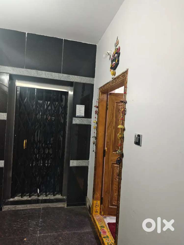 Ready to move semi furnished 2BHK house for rent
