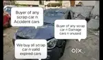 WE PURCHASED ALL SCRAP SCRAP CAR N VALID EXPIRED CARS