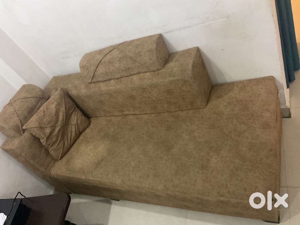 Sofa with two pillow