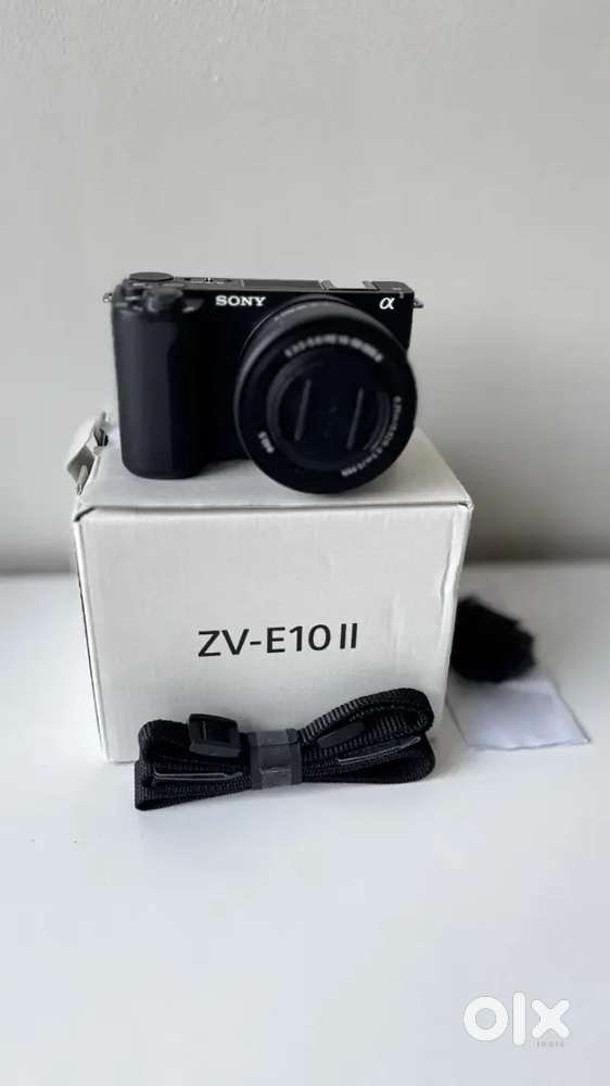 Sony ZV-E10 II 26 MP With 16-50 Lens  Pre-owned