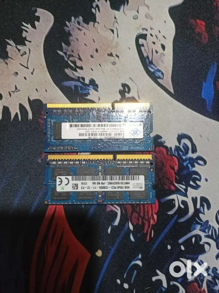 4 and 2 gb laptop ram