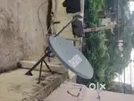 Sun direct hd dish tv with set up box and remote fix