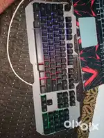 MODERN RGB NEON LIGHT GAMING KEYBOARD