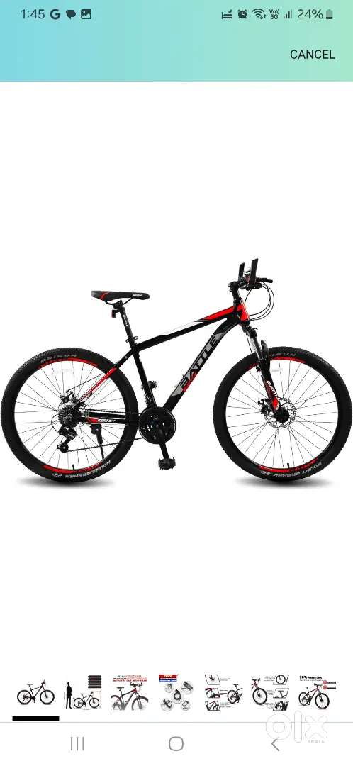 Brand new cycle...for mountain  and rough surface