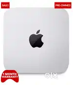 Apple Mac Mini 2020 (Apple M1 chip with 8 core CPU and 8 core GPU, 8GB