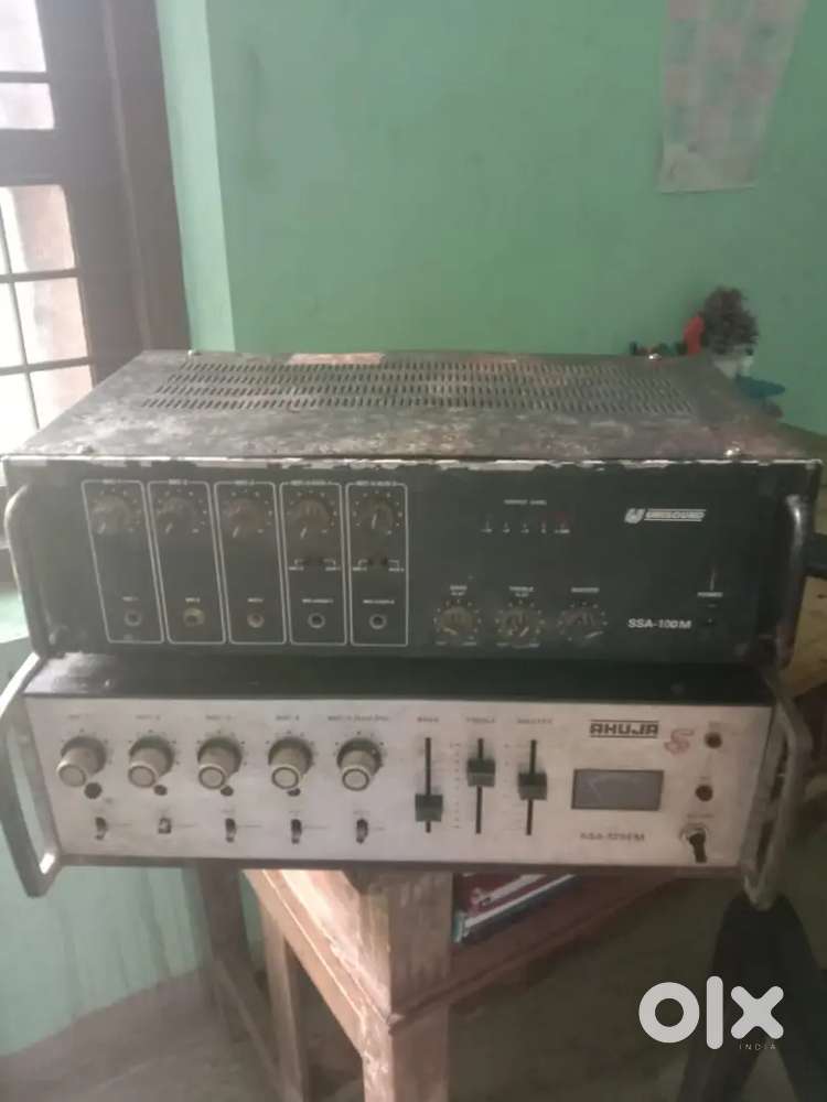 Two Amplifiers. For sale (AHUJA )