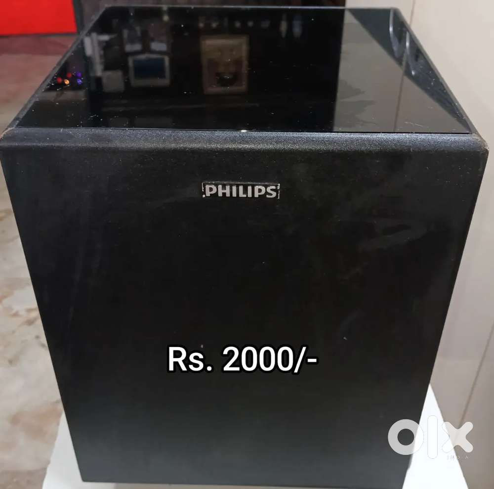 Philips woofer and Acrylic bajot