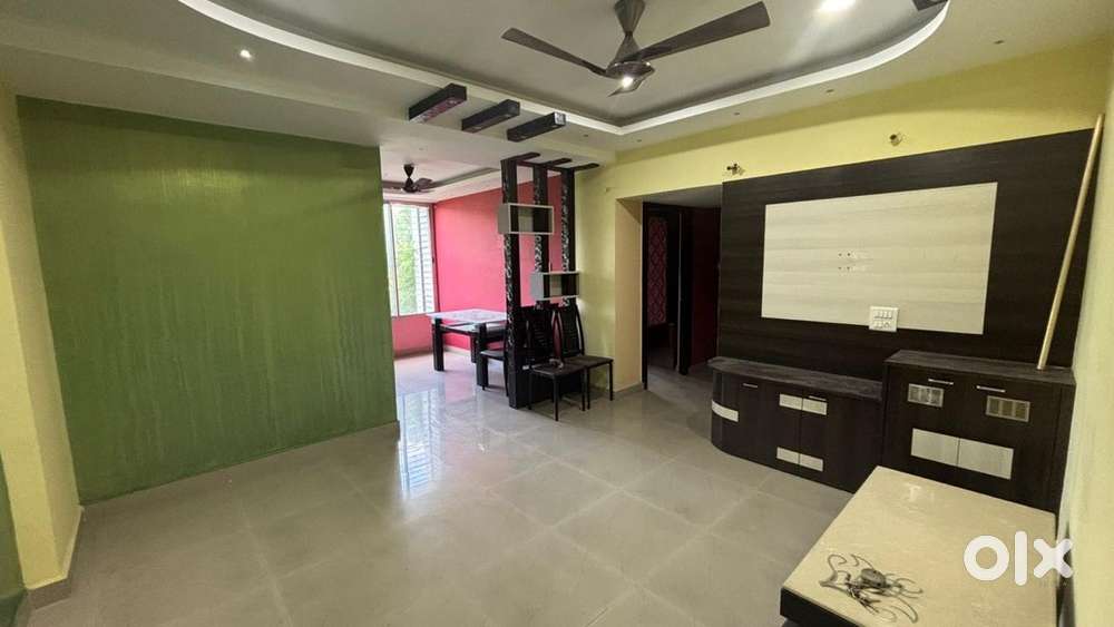 A spacious 3BHK Semi furnished flat available for Rent