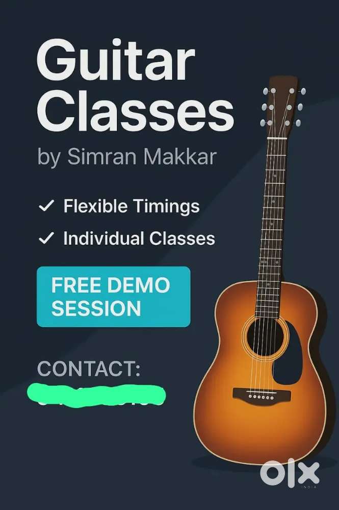 Guitar & Vocal classes