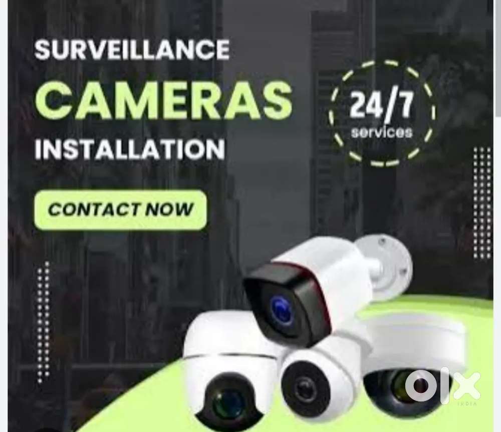 Cctv camera service and installation
