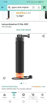 GoPro AFHGM-002 The Handler (Black)