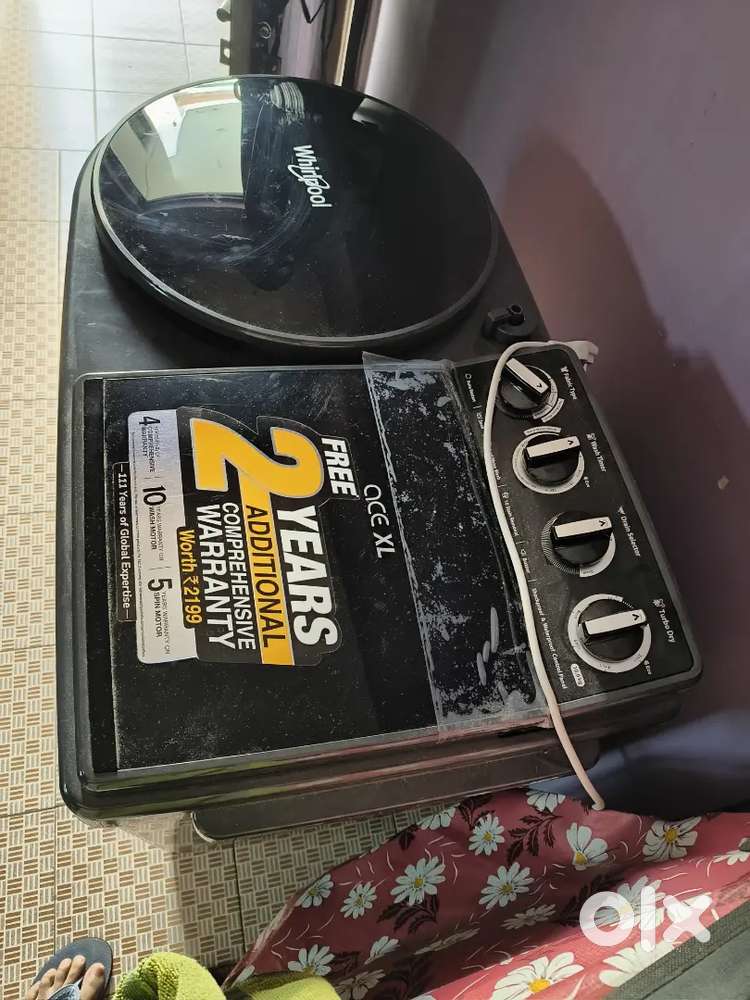 Whirlpool washing machine 10 kg sell pack condition purchase last 10 d