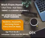 Work From Home  Part Time / Full Time
