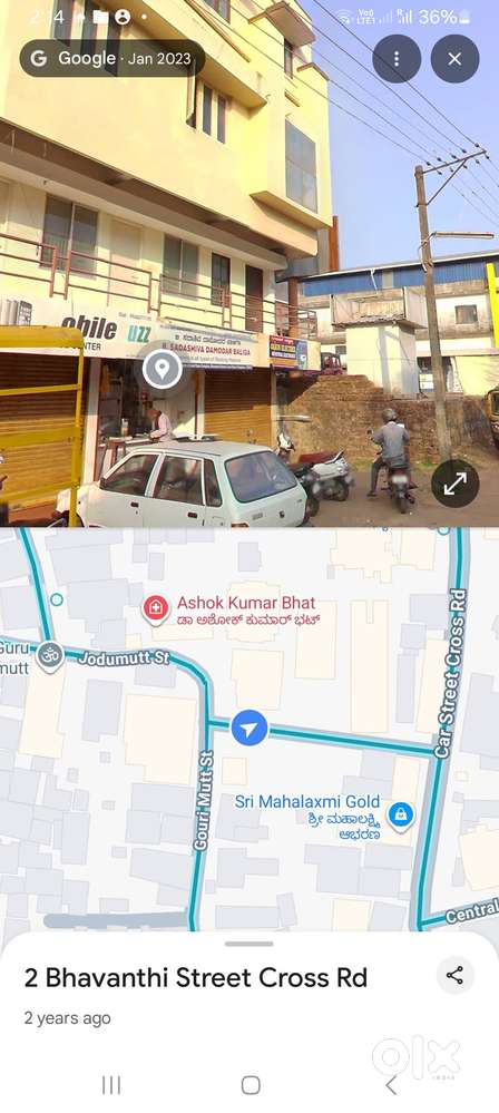 Shop for rent near central market