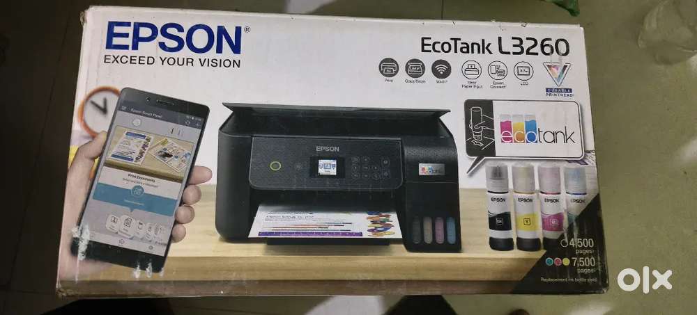Epson Ecotank L3260 A4 Wi-Fi All-in-One Ink Tank Colour &