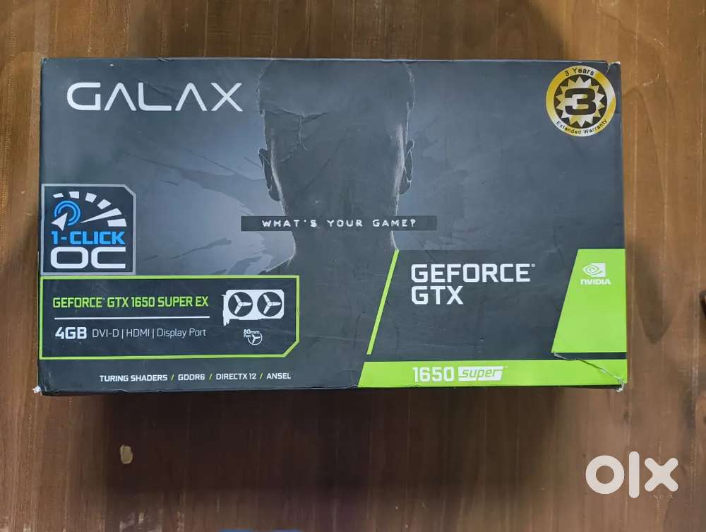 galax 1650 Super graphic card
