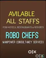 Masters, Assistant,Waiters All staffs available