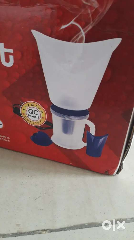 Unboxed electronic steamer inhaler