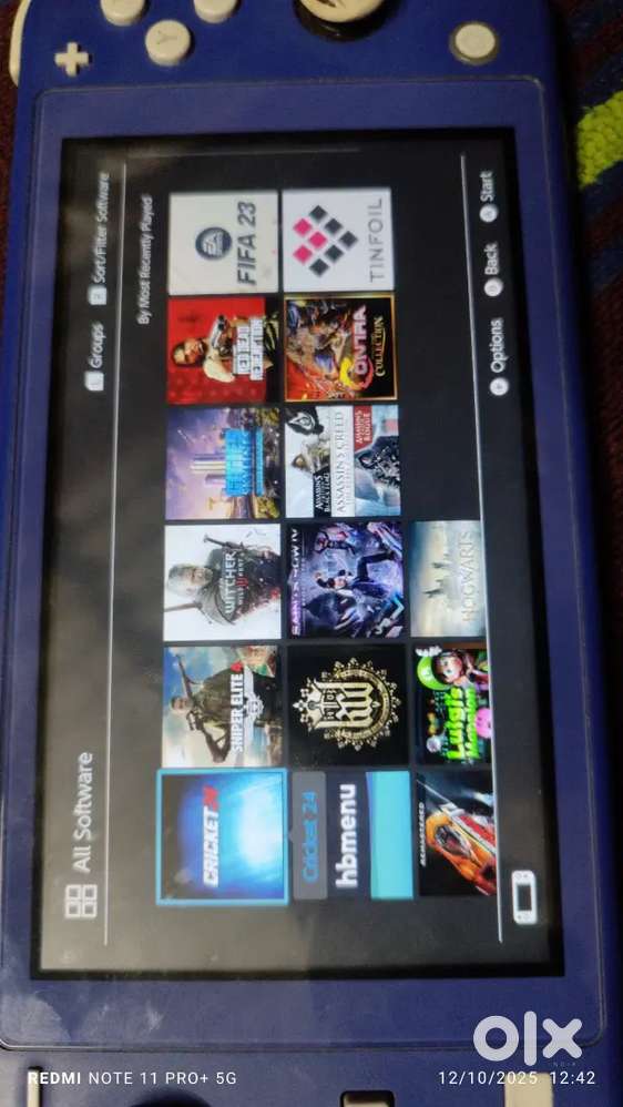 Nintendo Switch lite moooodded 256gb with 15+ games