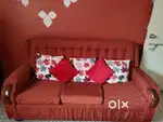 3seater fabric sofa
