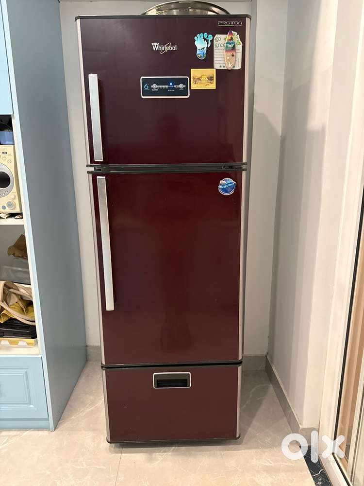 Whirlpool 3 door fridge