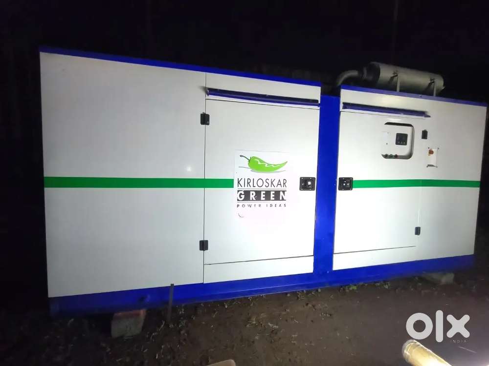 Generator for Sale Kirloskar Green 63KVA 3PHASE Silent Genset