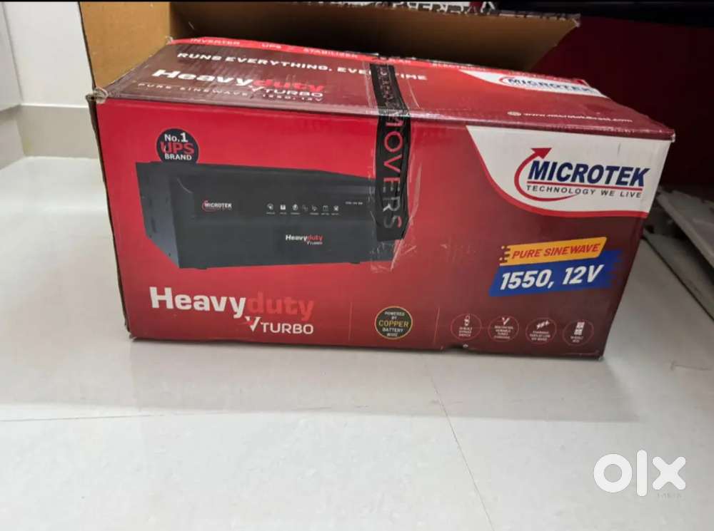 Inverter with battery new condition