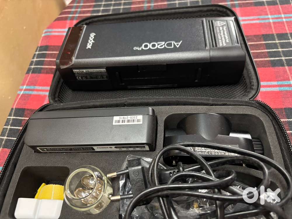 Godox AD200 Pro Flash  MINT Condition  Less than a year old!