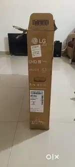 Lg UHD AI ThinQ  model 43UQ73 108cm 43 inch new brand tv 8 month old