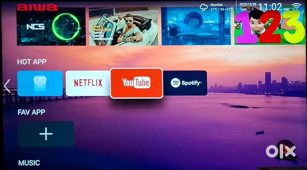 Aiwa 42inc Smart tv